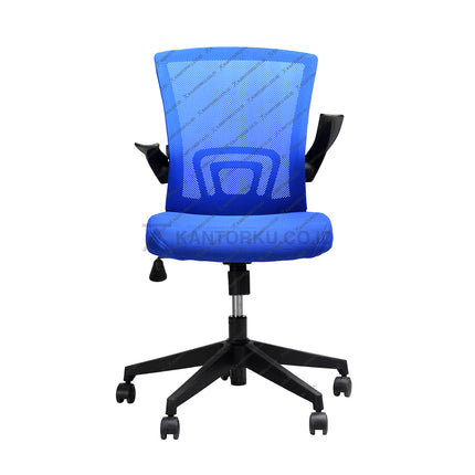 Kursi Kantor Ergonomis - kursi DENGAN sandaran tangan - Kursi Kerja desain Minimalis - Kursi Staff - Kursi Karyawan - kursi dengan roda dan hidrolik - desain elegan harga ramah di kantong - Kursi Kantor Ergotec harga di bawah 1 juta - KANTORKU