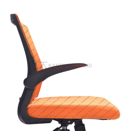 Kursi Kantor Ergonomis - kursi DENGAN sandaran tangan - Kursi Kerja desain Minimalis - Kursi Staff - Kursi Karyawan - kursi dengan roda dan hidrolik - desain elegan harga ramah di kantong - Kursi Kantor Ergotec harga di bawah 1 juta - KANTORKU
