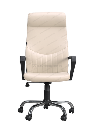 Kursi kantor Ergotec 903TN elegan dengan kaki chrome mengilap dari Kantorku