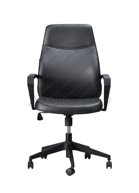 Kursi kantor Ergotec 908X ergonomis dengan bahan mesh dan kaki plastik kokoh Kantorku