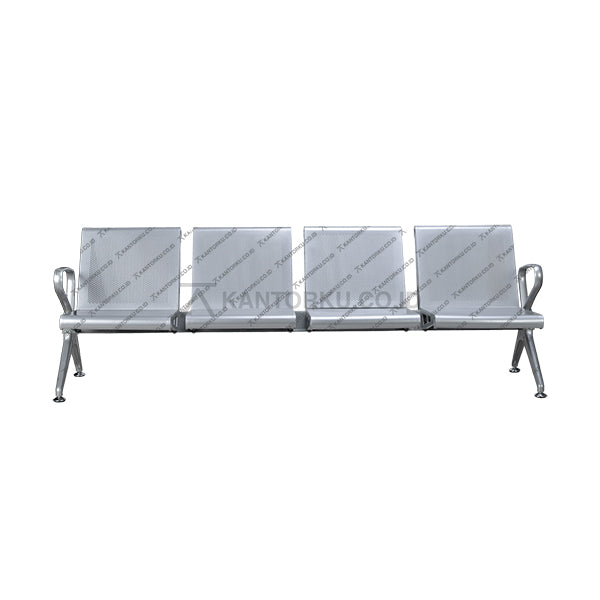 Kursi Tunggu Bandara Savello elegan dengan desain ergonomis dan chasis tebal yang kokoh Kantorku