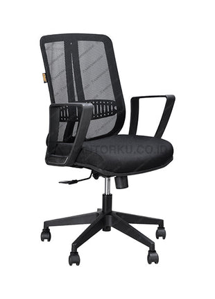 Kursi Kantor Ergonomis - Kursi Kerja desain Minimalis - Kursi Staff - Kursi Karyawan - kursi dengan roda, dan tuas hidrolik - Savello - KANTORKU