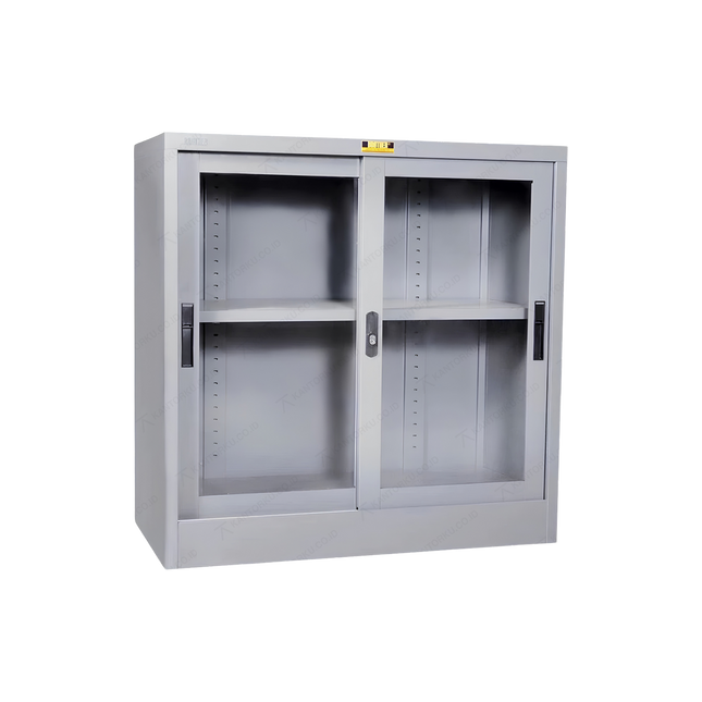 Almari Kantor Brother B 306 dengan Pintu Sliding Kaca