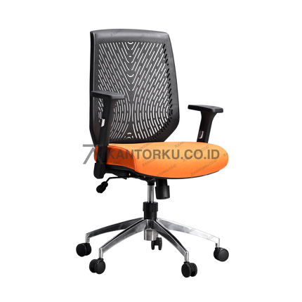 kursi kerja elegan dengan desain minimalis dan fitur tilting control — kantorku.co.id