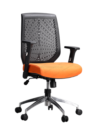 kursi kerja elegan dengan desain minimalis dan fitur tilting control — kantorku.co.id