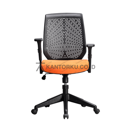 kursi kantor modern dengan sandaran lengan dan sistem hidrolik fleksibel — kantorku