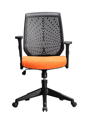 kursi kantor modern dengan sandaran lengan dan sistem hidrolik fleksibel — kantorku