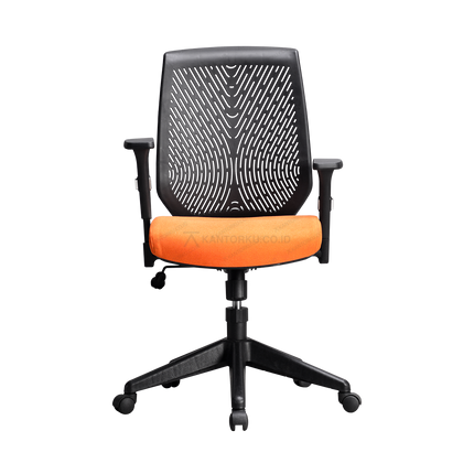 kursi kantor modern dengan sandaran lengan dan sistem hidrolik fleksibel — kantorku