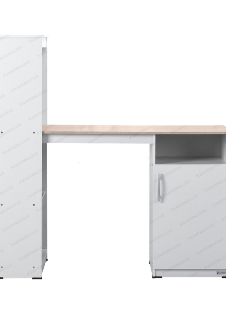 Meja Kerja Lunar ATLANTA Modern dengan material particle board kokoh