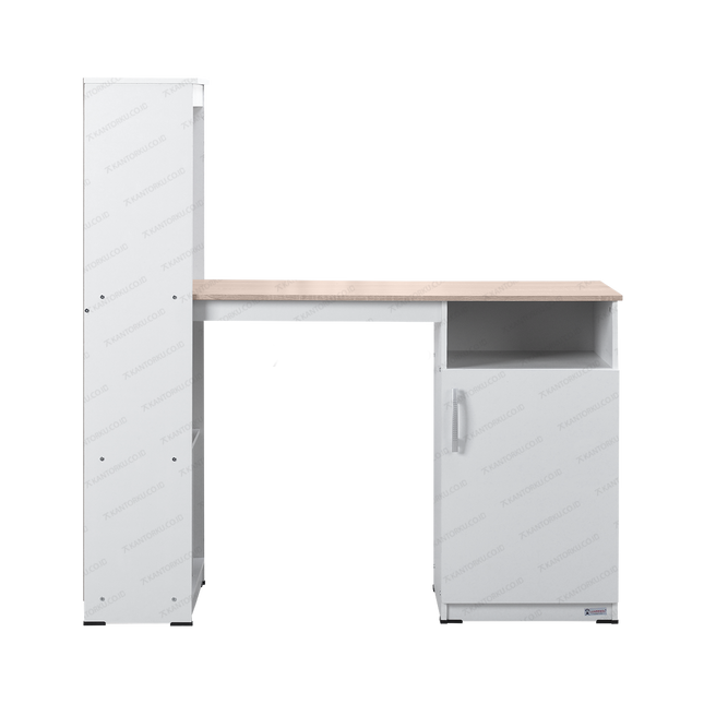 Meja Kerja Lunar ATLANTA Modern dengan material particle board kokoh