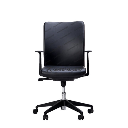 Kursi kantor ergonomis Indachi Aviero II dengan rangka nylon tahan lama dari Kantorku.