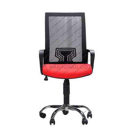 Savello AXO LP – Kursi Staff Modern dengan Kaki Chrome - KANTORKU