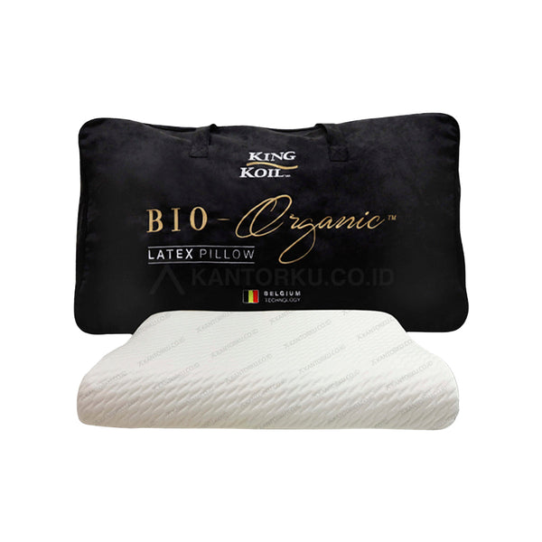 Bantal Kepala KINGKOIL Ergo Bio Organic Latex Pillow