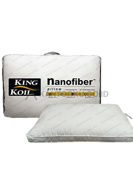 Bantal King Koil Nanofiber Pillow lembut dan mendukung leher – kantorkudotcodotid