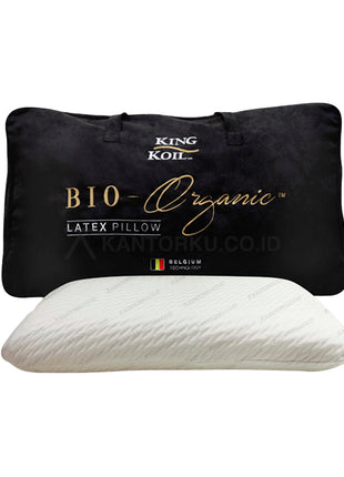 King Koil Bio-Organic Regular Latex Pillow bantal premium 100% latex alami – kantorku.co.id
