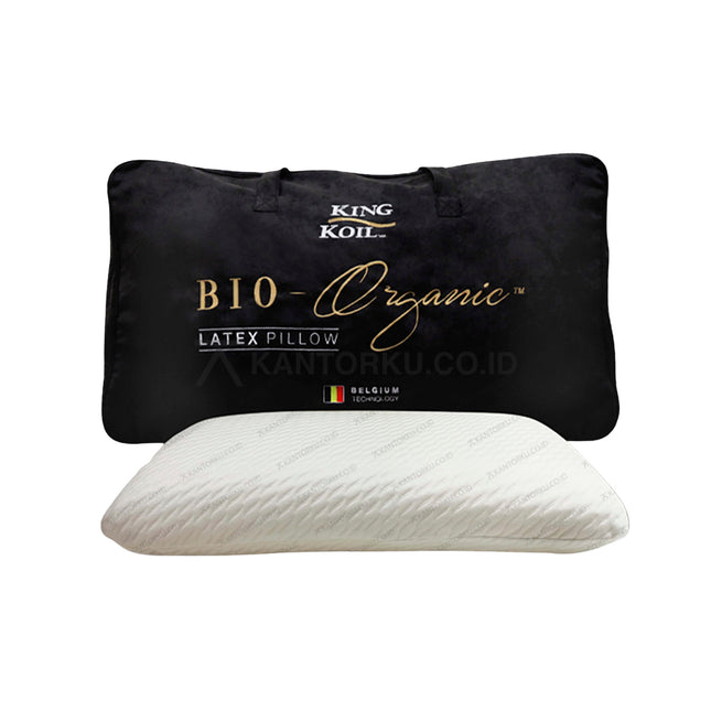 King Koil Bio-Organic Regular Latex Pillow bantal premium 100% latex alami – kantorku.co.id