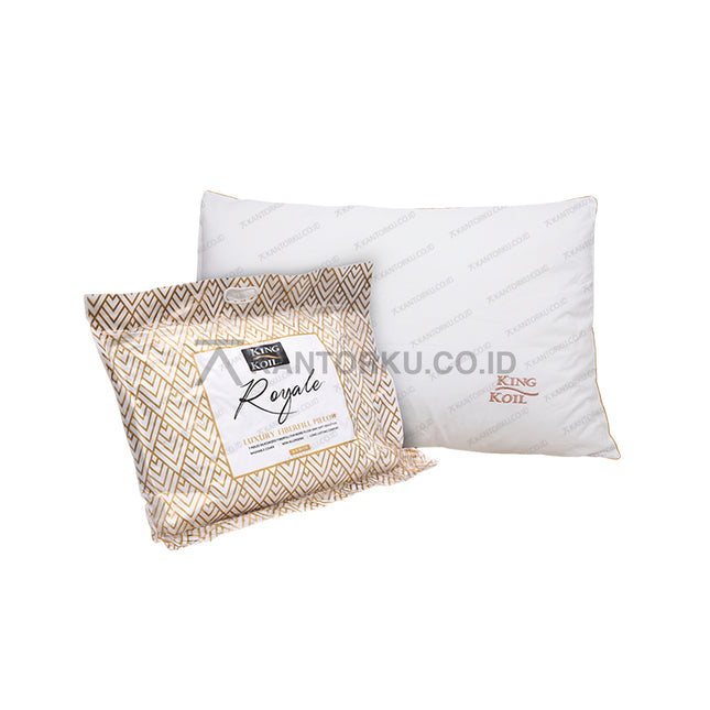 King Koil Royale Pillow bantal premium dengan isian fiberfill lembut – kantorku.co.id