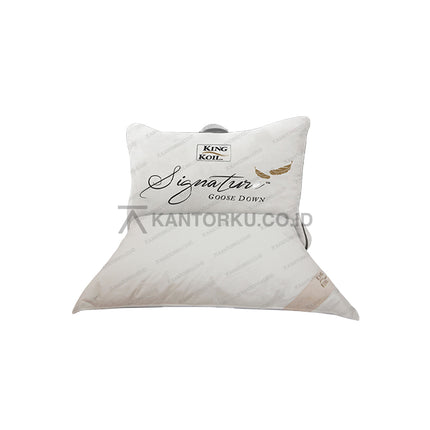 King Koil Signature Goose Down Pillow bantal premium isi bulu angsa lembut – kantorku.co.id