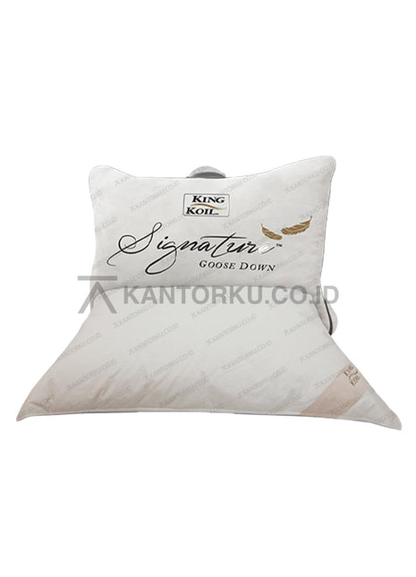 King Koil Signature Goose Down Pillow bantal premium isi bulu angsa lembut – kantorku.co.id