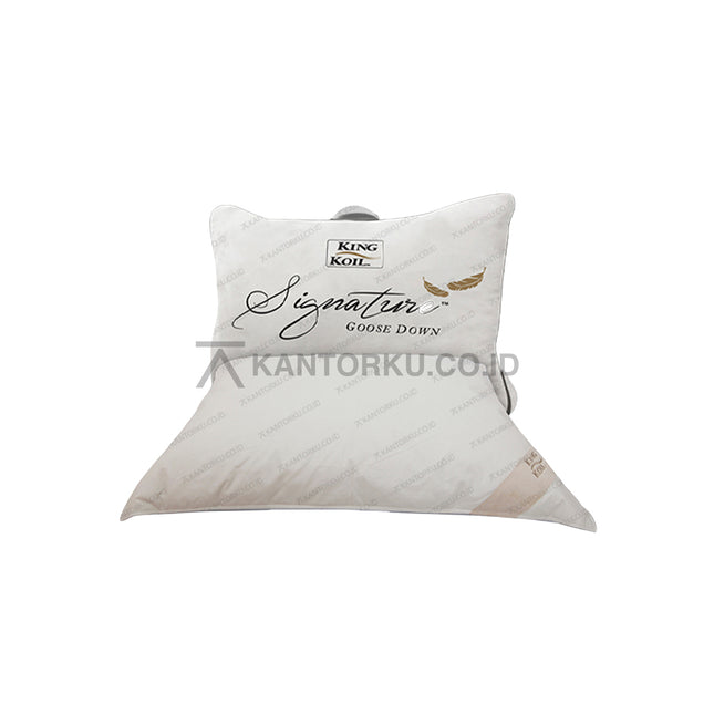 King Koil Signature Goose Down Pillow bantal premium isi bulu angsa lembut – kantorku.co.id