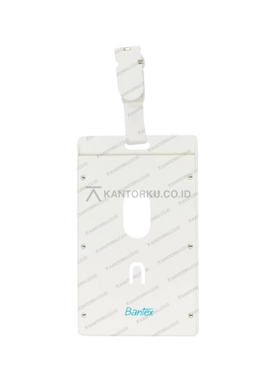 ID card holder Bantex desain portrait untuk kantor dan event – Tersedia di Kantorku.co.id
