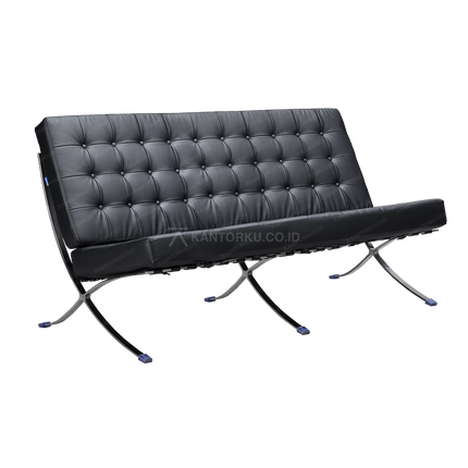 Sofa kantor BARCEL 3 Seat bergaya modern untuk ruang tamu dari kantorku.co.id