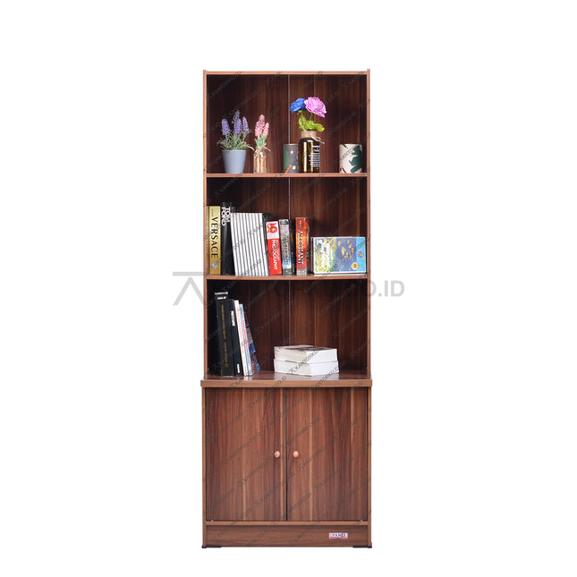 Lemari buku Big Panel BC1670 serbaguna berbahan particle board modern minimalis kantorku.co.id