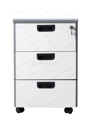 Laci arsip Brilliant BMCP 68 serbaguna modern untuk kantor rapi