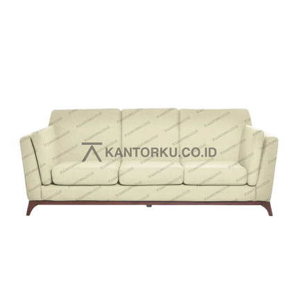 sofa kayu kuat dengan kain premium highpoint bonn — kantorkudotcodotid
