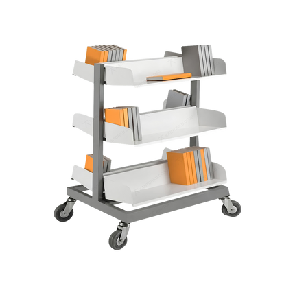 Trolley Buku Brother untuk Perpustakaan