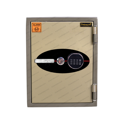 Brankas keamanan Indachi dengan double alarm anti pencurian – Tersedia di Kantorku.co.id