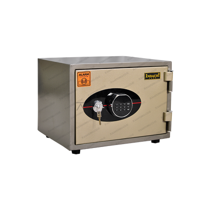 Brankas keamanan Indachi dengan alarm otomatis anti pembobolan – Tersedia di Kantorku.co.id