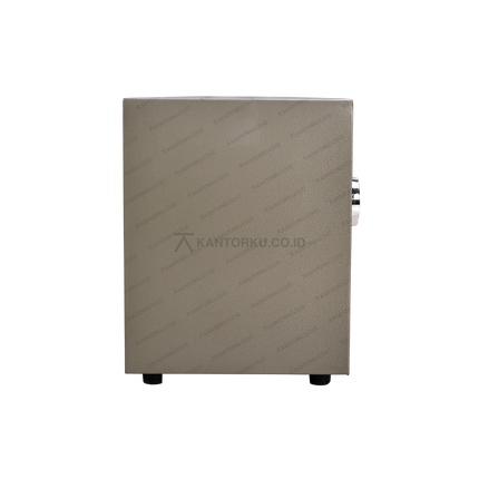 Brankas Indachi DF 800 SSTA elegan dengan desain anti congkel – Tersedia di Kantorku.co.id