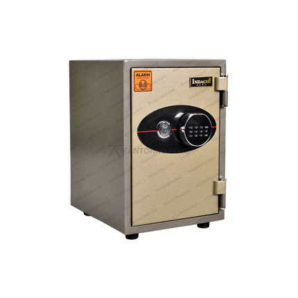 Brankas keamanan Indachi dengan alarm otomatis anti pembobolan – Tersedia di Kantorku.co.id