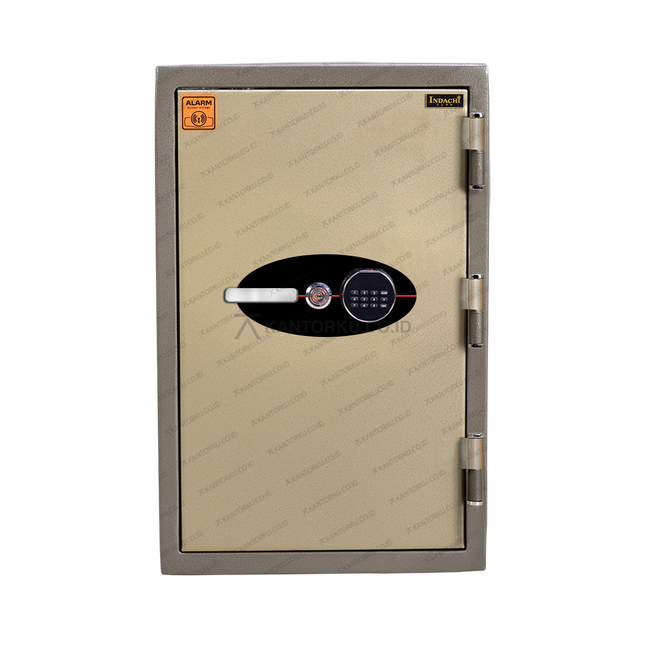 Brankas Indachi DF-804 A baja tebal 300 kg dengan digital lock dan fingerprint – Tersedia di Kantorku.co.id