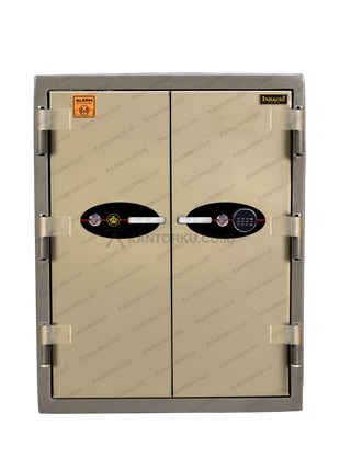 Brankas Indachi DF-900 A baja tebal 500 kg dengan digital lock dan fingerprint – Tersedia di Kantorku.co.id
