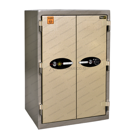 Brankas berkapasitas besar Indachi dengan sistem keamanan double alarm – Tersedia di Kantorku.co.id