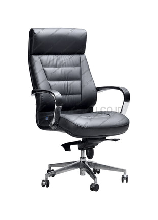 Kursi eksekutif Indachi Brasco I AL HDT berbahan leather premium dengan kenyamanan tinggi – kantorku.co.id