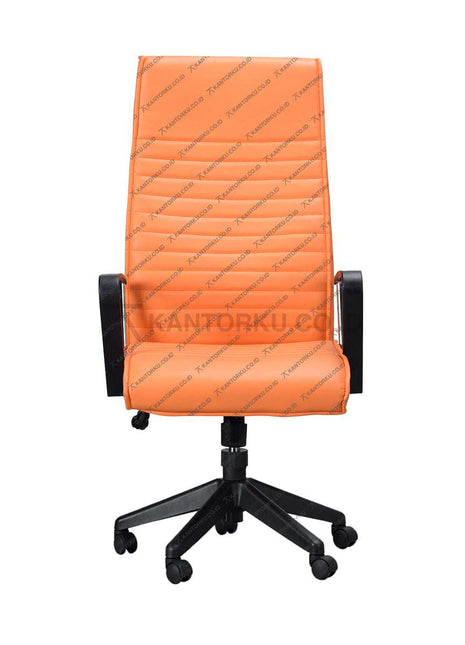 Kursi ini cocok digunakan sebagai kursi rapat, kursi pimpinan, kursi direktur, kursi manajer, kursi eselon, maupun kursi eksekutif. Dengan desain elegan dan harga yang sangat ramah di kantong - SAVELLO BRAVO - KANTORKU
