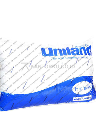 Bantal Uniland penunjang tidur nyaman tersedia di Kantorku