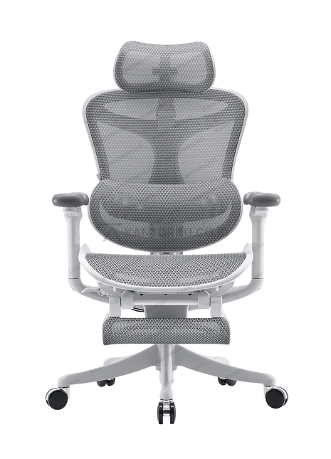 Kursi kerja ergonomis SIHOO C100 102 JT warna hitam modern – Tersedia di Kantorku