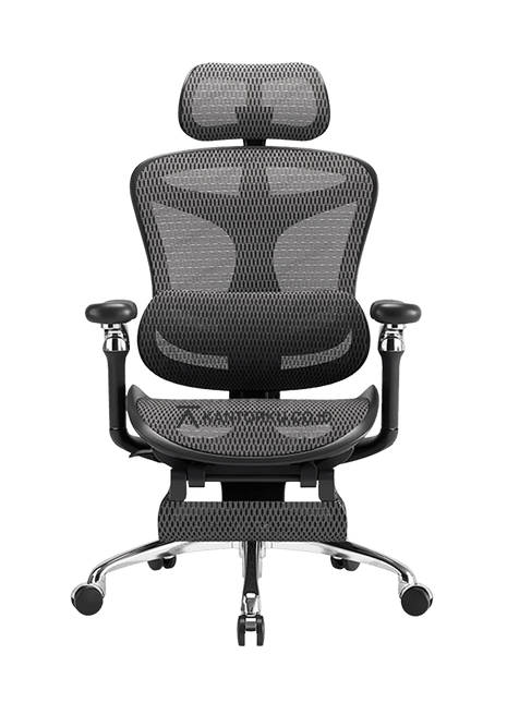 Kursi ergonomis SIHOO C300 101 JT warna hitam untuk kerja dan gaming – Tersedia di Kantorku