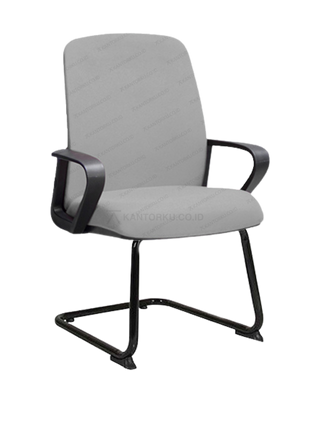 kursi kantor hadap ergonomis dengan sandaran tangan nyaman