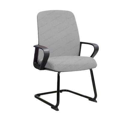 kursi kantor hadap ergonomis dengan sandaran tangan nyaman