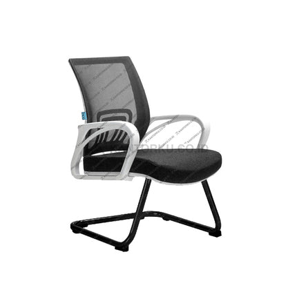 Kursi kantor stylish Casova III W-COT, tersedia banyak warna, kaki coating hitam kokoh – KANTORKU.CO.ID