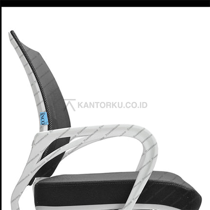 Casova III W-COT, kursi ergonomis modern dengan variasi warna dudukan & kaki coating hitam elegan – KANTORKU.CO.ID