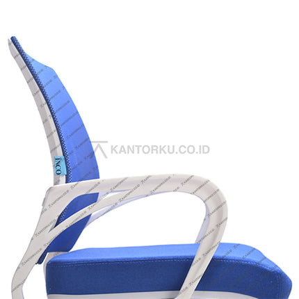 Casova III W-CR, kombinasi dudukan colorful & kaki chrome berkilau untuk tampilan modern – KANTORKU.