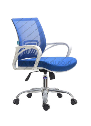 Tingkatkan produktivitas dengan kursi kantor Casova I WCR warna-warni dari KANTORKU.CO.ID