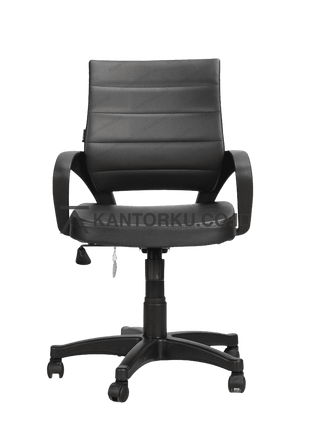 Kursi kantor Harold Casper 851 SJ ergonomis dengan sandaran kepala adjustable dan basis aluminium — kantorku