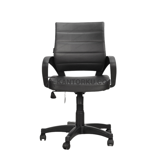 Kursi kantor Harold Casper 851 SJ ergonomis dengan sandaran kepala adjustable dan basis aluminium — kantorku